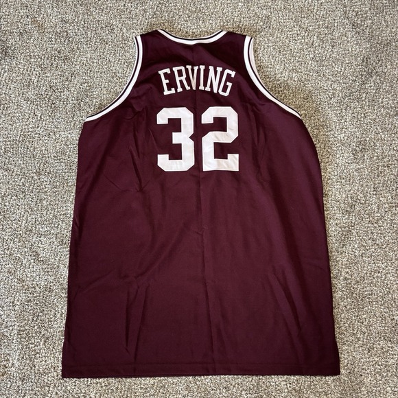 Other - Vintage UMass Julius Erving Basketball Jersey Men's 58 Stitched College RARE Dr